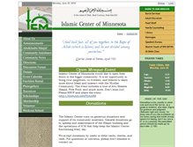 Tablet Screenshot of islamiccentermn.org